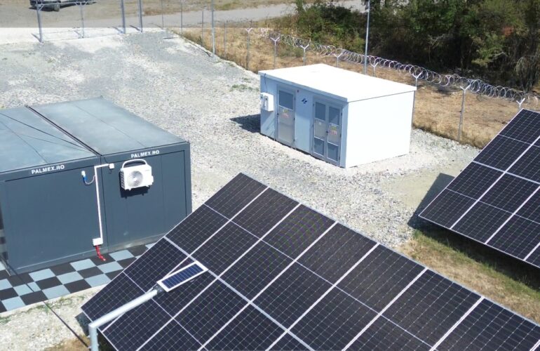 Parc fotovoltaic 1,027 MW executat pentru ARTEGO S.A. Târgu Jiu