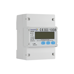 Smart meter trifazat Livoltek, șină DIN, conectare indirectă, CT extern 250 A