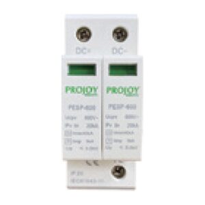 Descărcător de supratensiune DC Projoy PESP-600, Tip 2, 600 V DC, 2P