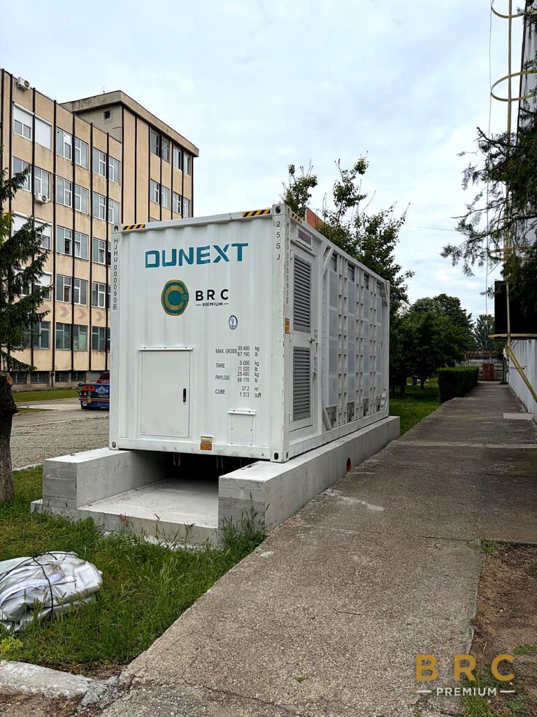 Portofoliu 268 Container de stocare DUNEXT PowerMount cu sigla BRC Premium