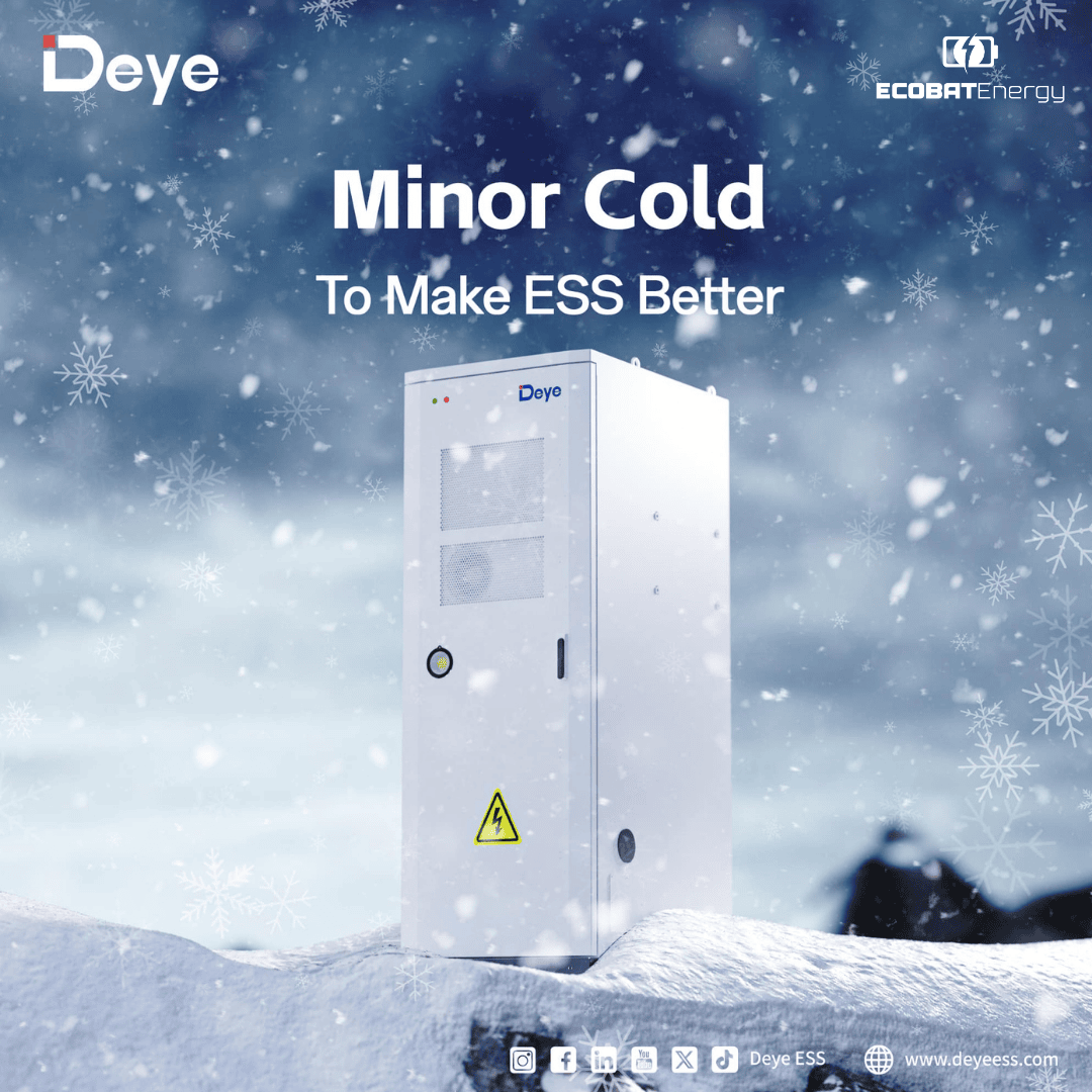 Sistem Deye GE-F60 Stocare 61.44 kWh IP55 1 Sistem Deye GE-F60 Stocare 61.44 kWh IP55