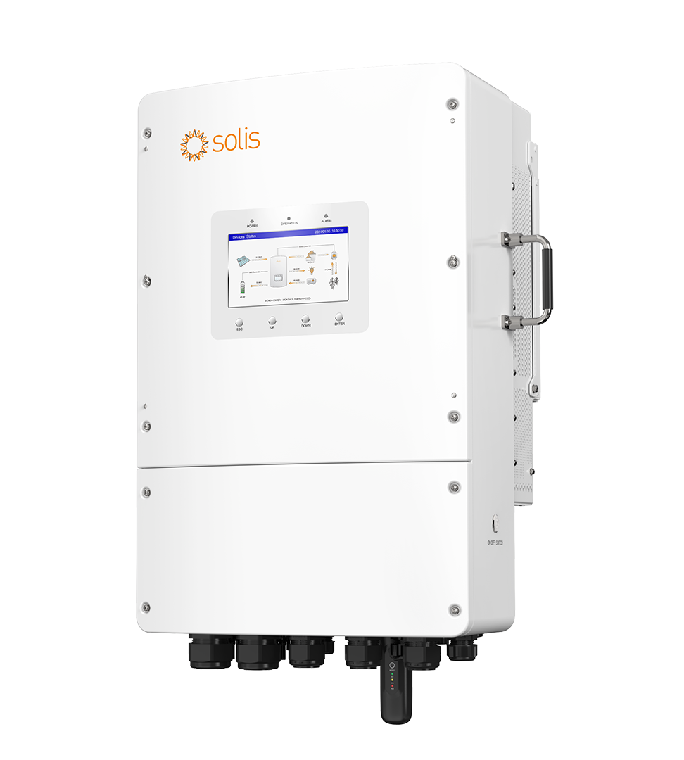 Invertor hibrid Solis S6-EH3P10K02-NV-YD-L, 10 kW, trifazat LV 1 Invertor hibrid Solis S6-EH3P10K02-NV-YD-L, 10 kW, trifazat LV