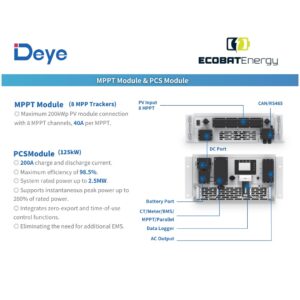 Deye SUN-125K-PCS01HP3