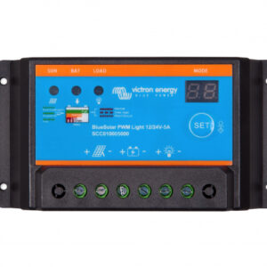 BlueSolar PWM-Light Charge Controller 12/24V-5A