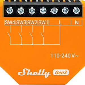 Shelly i4 Gen3