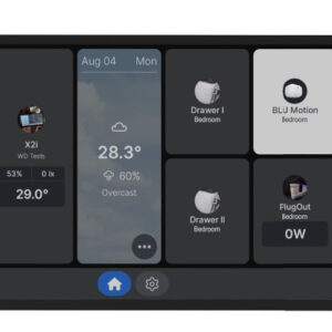 Shelly Wall Display X2i Black