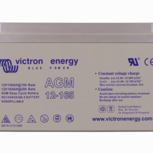 12V/165Ah AGM Deep Cycle Batt.