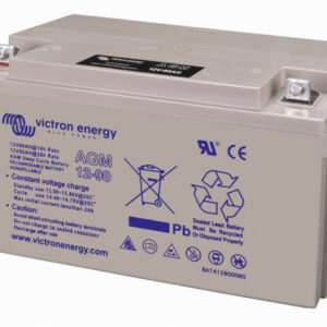 12V/90Ah AGM Deep Cycle Batt. (M6)