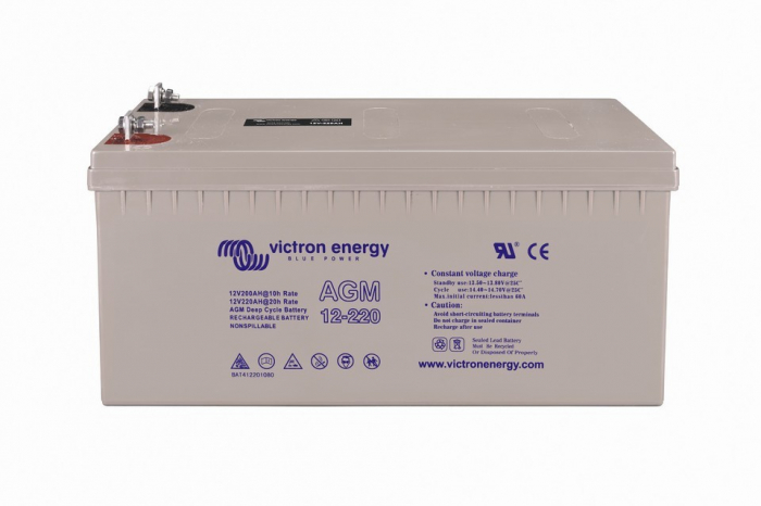 12V/240Ah AGM Deep Cycle Batt. (M8) 1 12V/240Ah AGM Deep Cycle Batt. (M8)