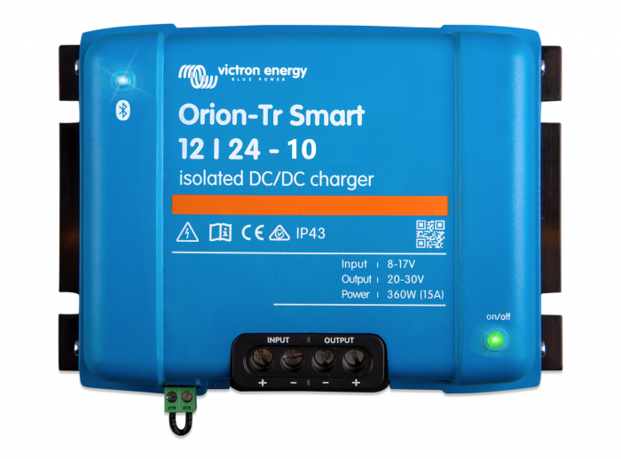 Orion-Tr Smart 12/24-10A (240W) Isolated DC-DC charger 1 Orion-Tr Smart 12/24-10A (240W) Isolated DC-DC charger