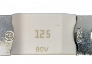 MEGA-fuse 125A/80V (package of 5 pcs)