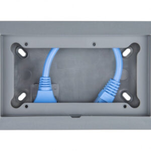 Wall mounted enclosure for 65 x 120 mm GX-panels